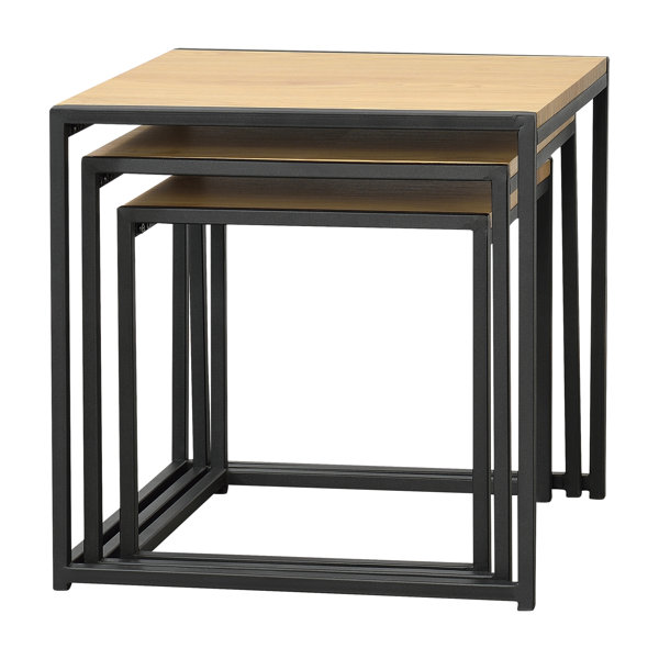 Borough Wharf Saugeen 3 Piece End Table Set Wayfair.co.uk